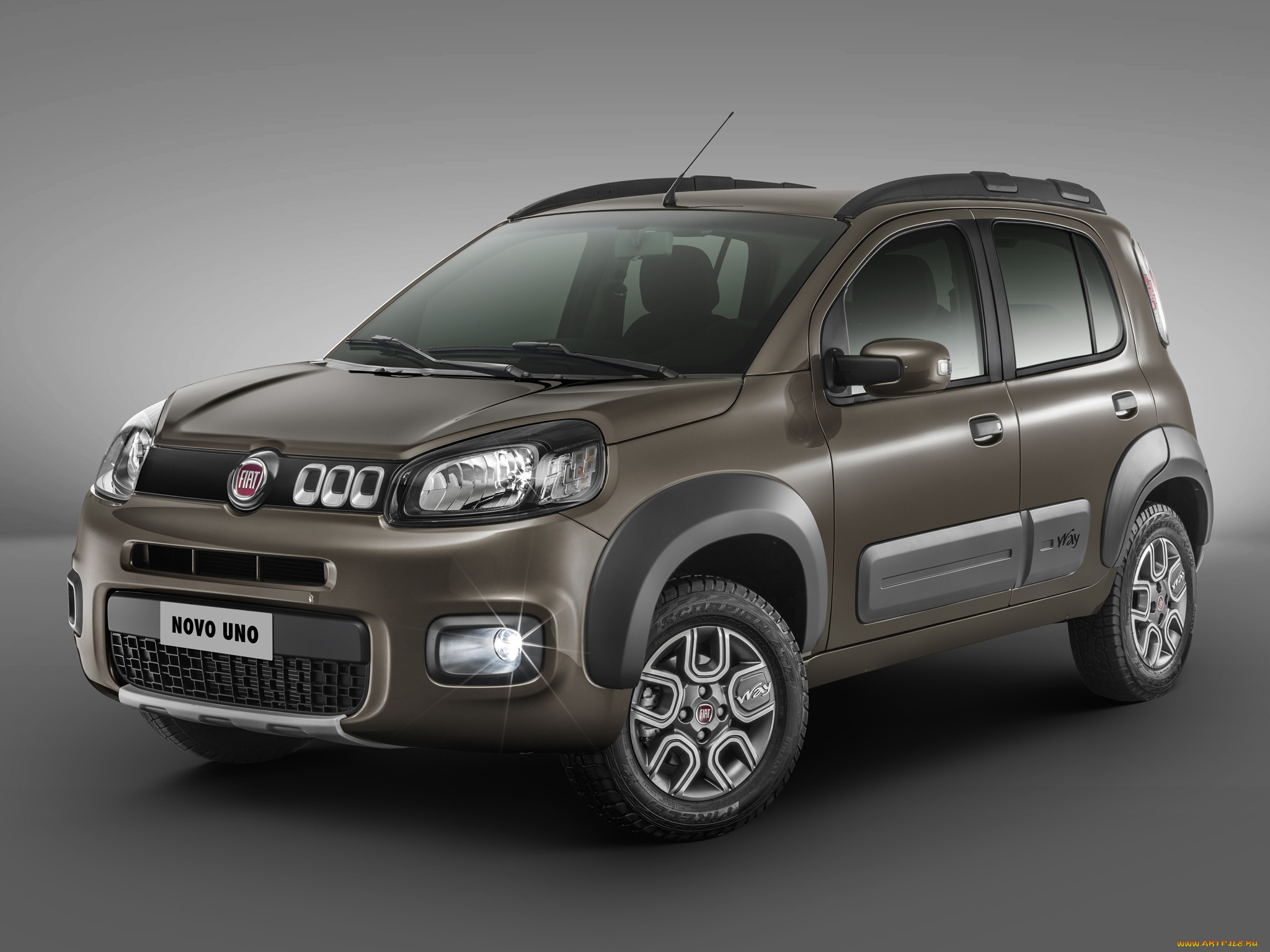 , fiat, uno, way, 2014